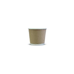 Ripple Paper Cup 150ml White Small