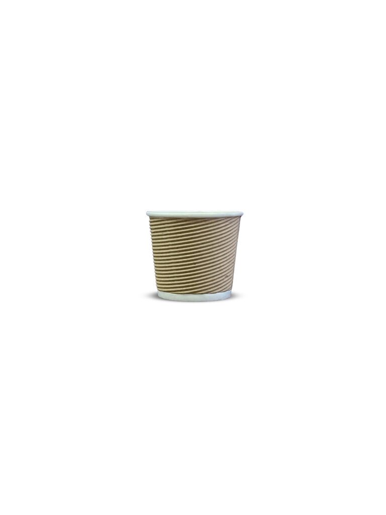 Ripple Paper Cup 150ml White Small