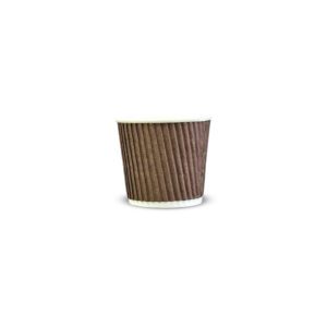 100ml Ripple Paper Tea Cup