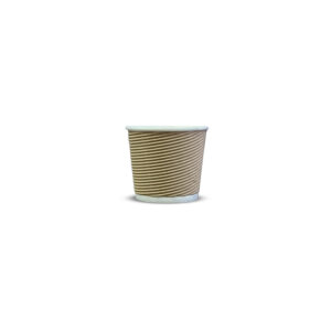 Ripple Paper Cup 150ml White Small