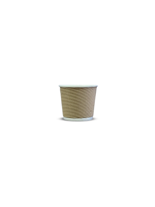 Ripple Paper Cup 150ml White Small