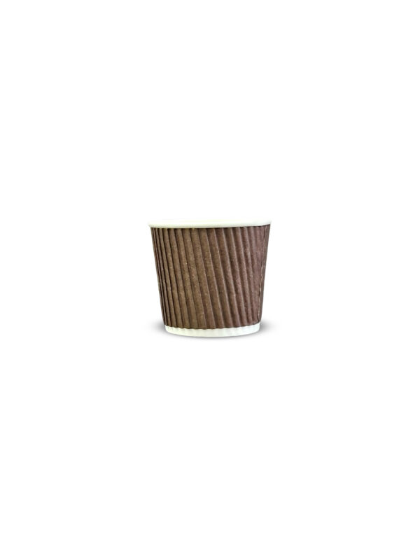 100ml Ripple Paper Tea Cup