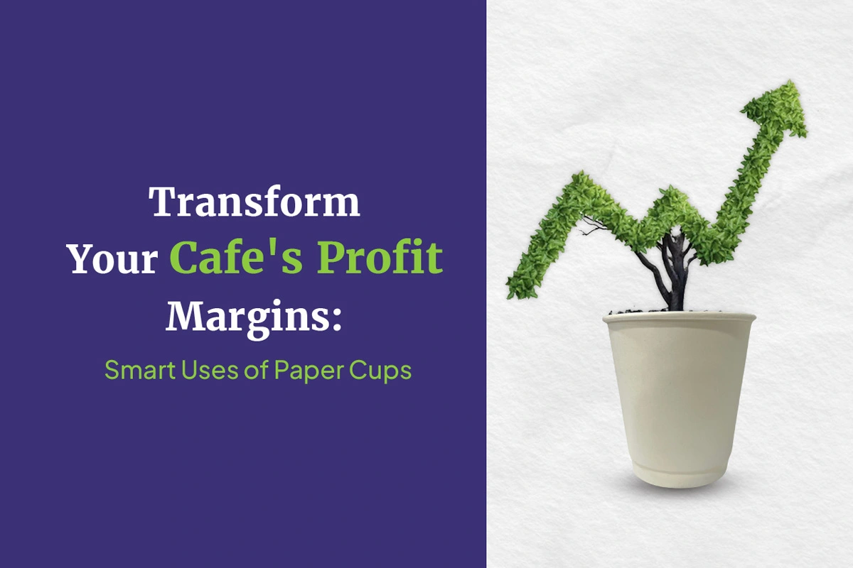 Using paper cup maximize profits in cafes and restaurants